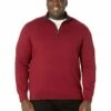 Nautica Big & Tall Big & Tall Navtech 1/4 Zip Sweater | Sweaters