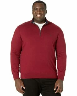 Nautica Big & Tall Big & Tall Navtech 1/4 Zip Sweater | Sweaters