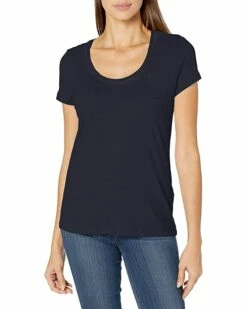 Nautica Women's Easy Comfort Scoop Neck Supersoft 100% Cotton Solid T-Shirt | Shirts & Tops -Nautica sales 2022 81MMjbCjGPL. AC SR736920