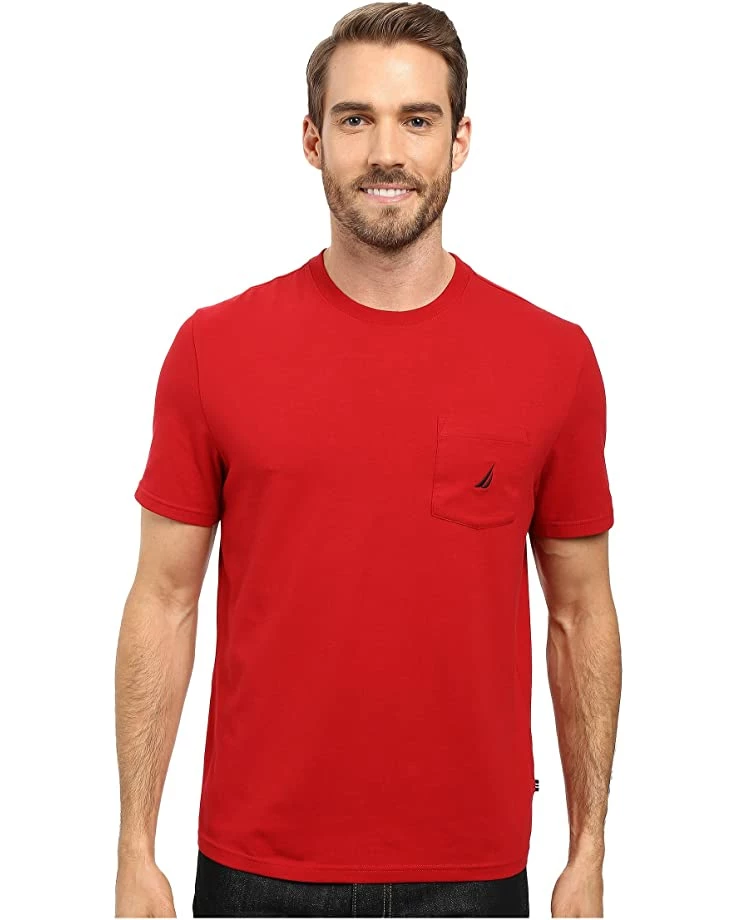 Nautica Short Sleeve Solid Anchor Pocket Tee | Shirts & Tops 6 Nautica Short Sleeve Solid Anchor Pocket Tee | Shirts & Tops - Image 6