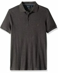 Nautica Men's Slim Fit Short Sleeve Solid Soft Cotton Polo Shirt | Shirts & Tops