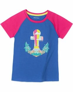 Nautica Girls' Short Sleeve Graphic Tee Shirt | Shirts & Tops -Nautica sales 2022 81SXOjfx5NL. AC SR736920