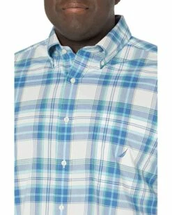 Nautica Big & Tall Big & Tall Classic Fit Plaid Shirt | Shirts & Tops -Nautica sales 2022 81TeR8PgRmL. AC SR736920