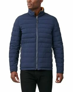 Nautica Men's Stretch Reversible Midweight Puffer Jacket, Wind and Water Resistant | Coats & Outerwear -Nautica sales 2022 81UxlMw8sGL. AC SR736920