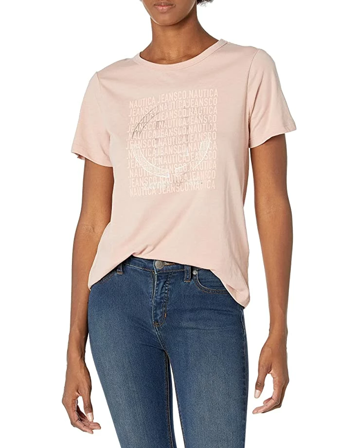 Nautica Women's Soft Cotton Graphic T-Shirt | Shirts & Tops 1 Nautica Women's Soft Cotton Graphic T-Shirt | Shirts & Tops