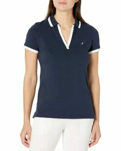 Nautica Women's Stretch Cotton Polo Shirt | Shirts & Tops -Nautica sales 2022 81Y5NLbod3L. AC SR736920