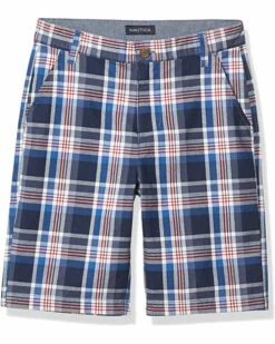 Nautica Boys' Flat Front Plaid Shorts -Nautica sales 2022 81ZpM1xYkjL. AC SR736920