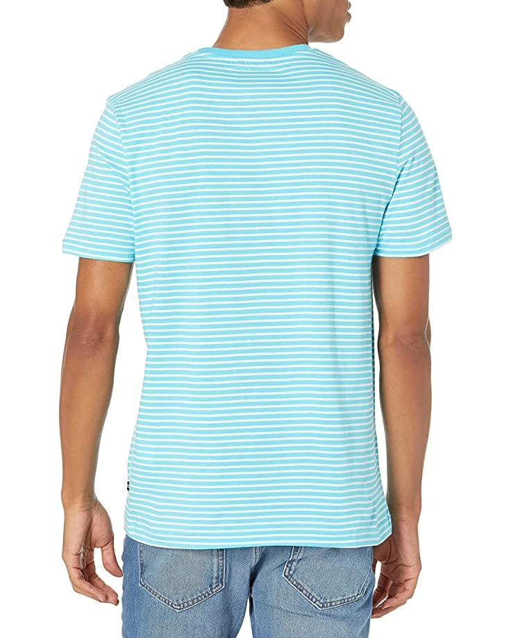 Nautica Men's Striped Crewneck T-Shirt | Shirts & Tops 2 Nautica Men's Striped Crewneck T-Shirt | Shirts & Tops - Image 2