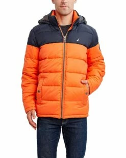 Nautica Men's Water Resistant Nylon Puffer Jacket | Coats & Outerwear -Nautica sales 2022 81ixFf8ZPL. AC SR736920