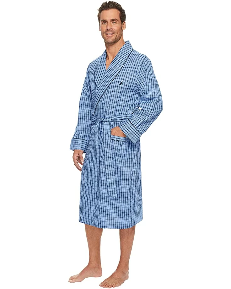 Nautica Plaid Lounge Robe | Sleepwear 2 Nautica Plaid Lounge Robe | Sleepwear - Image 2