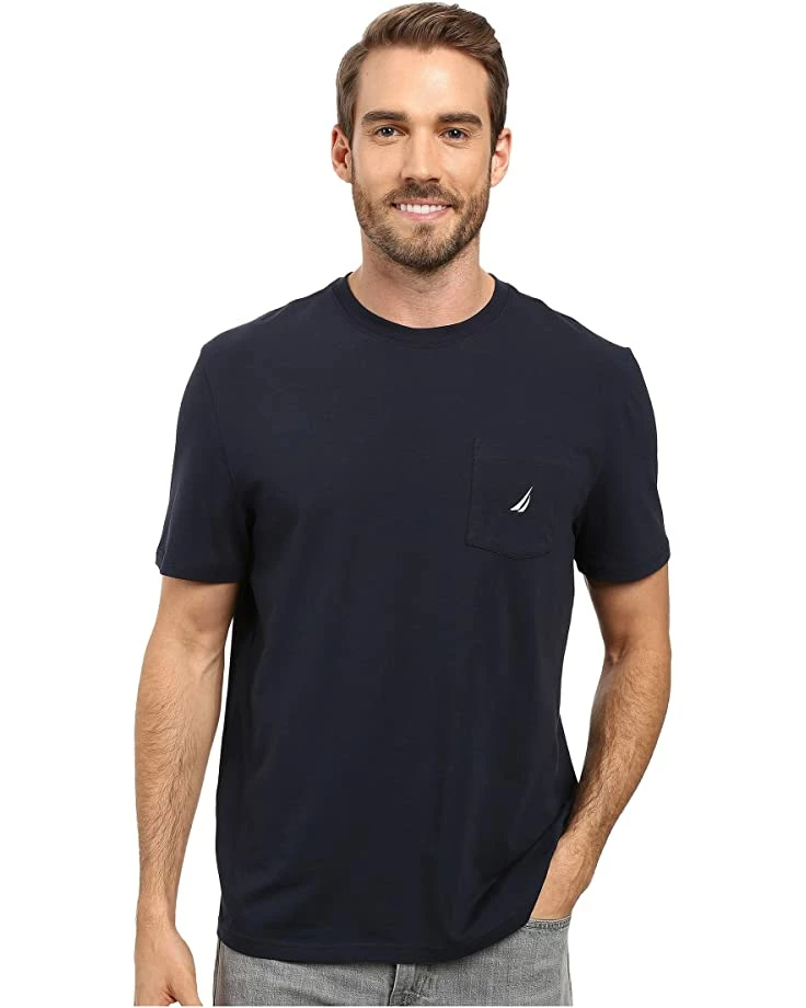 Nautica Short Sleeve Solid Anchor Pocket Tee | Shirts & Tops 7 Nautica Short Sleeve Solid Anchor Pocket Tee | Shirts & Tops - Image 7