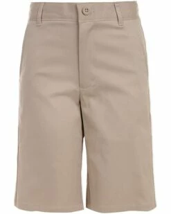 Nautica Boys' School Uniform Flat Front Stretch Twill Short | Shorts