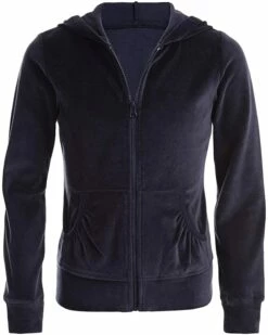 Nautica Girls' School Uniform Velour Hoodie Sweatshirt | Hoodies & Sweatshirts