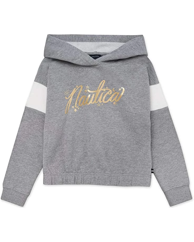 Nautica Girls' Long Sleeve Fleece Hoodie | Hoodies & Sweatshirts 2 Nautica Girls' Long Sleeve Fleece Hoodie | Hoodies & Sweatshirts - Image 2