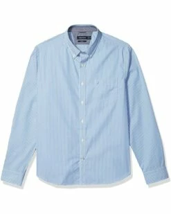 Nautica Men's Slim Fit Stripe Long Sleeve Shirt | Shirts & Tops