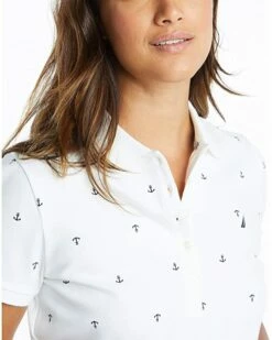 Nautica Women's Stretch Cotton Polo Shirt | Shirts & Tops -Nautica sales 2022 81vPv27YRsL. AC SR736920
