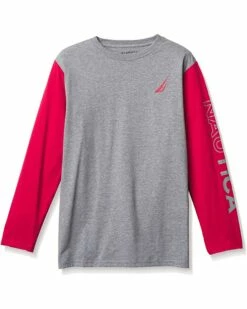 Nautica Boys' Long Sleeve Raglan Baseball T-Shirt | Shirts & Tops -Nautica sales 2022 81xPOrf8PaL. AC SR736920