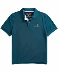 Nautica Men's Navtech Stripe Collar Polo | Shirts & Tops