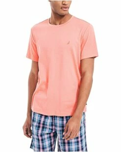 Nautica Men's Short Sleeve Crew Neck Soft Knit Sleep Tee | Sleepwear -Nautica sales 2022 81yVlWDfguL. AC SR736920