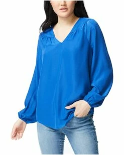 Nautica Women's Long Sleeve V-Neck Woven Shirt | Shirts & Tops -Nautica sales 2022 81z0HgMHc3L. AC SR736920