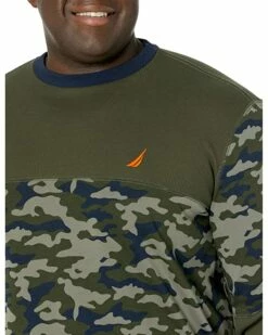 Nautica Big & Tall Big & Tall Camo-Blocked Long Sleeve T-Shirt | Shirts & Tops -Nautica sales 2022 917rKDrJ80L. AC SR736920