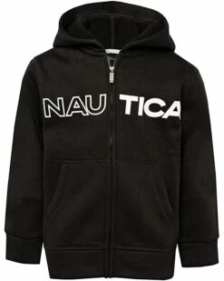 Nautica Boys' Fleece Full Zip Hoodie | Hoodies & Sweatshirts