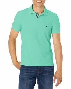 Nautica Men's Solid Slim-fit Deck Polo Shirt | Shirts & Tops