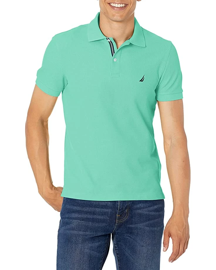 Nautica Men's Solid Slim-fit Deck Polo Shirt | Shirts & Tops 1 Nautica Men's Solid Slim-fit Deck Polo Shirt | Shirts & Tops