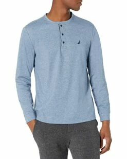 Nautica Men's Sustainable Sleep Henley | Sleepwear