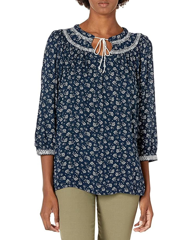 Nautica Women's Three-Quarter Sleeve Top | Shirts & Tops 4 Nautica Women's Three-Quarter Sleeve Top | Shirts & Tops - Image 4