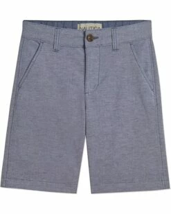 Nautica Boys' Flat Front Shorts