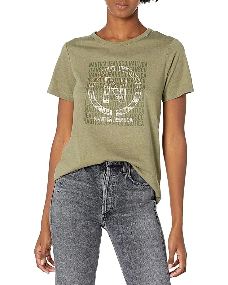 Nautica Women's Soft Cotton Graphic T-Shirt | Shirts & Tops 4 Nautica Women's Soft Cotton Graphic T-Shirt | Shirts & Tops - Image 4