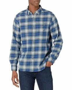 Nautica Men's Classic-fit Plaid Shirt Jacket | Shirts & Tops