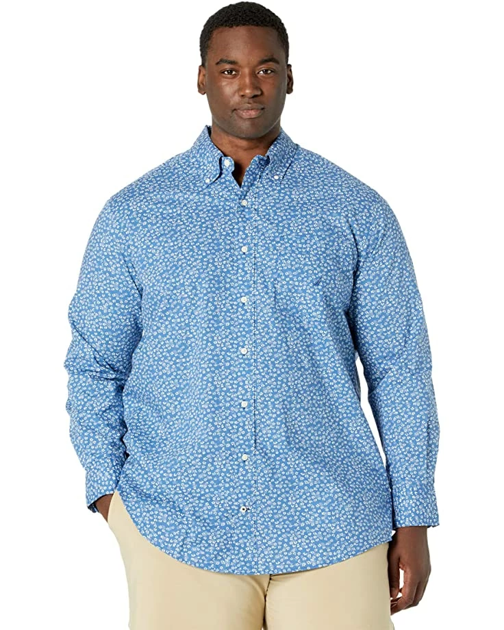 Nautica Big & Tall Big & Tall Classic Fit Floral Print Shirt | Shirts & Tops 1 Nautica Big & Tall Big & Tall Classic Fit Floral Print Shirt | Shirts & Tops