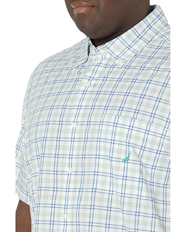 Nautica Big & Tall Big & Tall Classic Fit Plaid Oxford Shirt | Shirts & Tops 3 Nautica Big & Tall Big & Tall Classic Fit Plaid Oxford Shirt | Shirts & Tops - Image 3