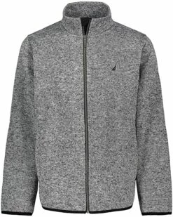 Nautica Boys' Little Full-Zip Fleece Jacket | Coats & Outerwear